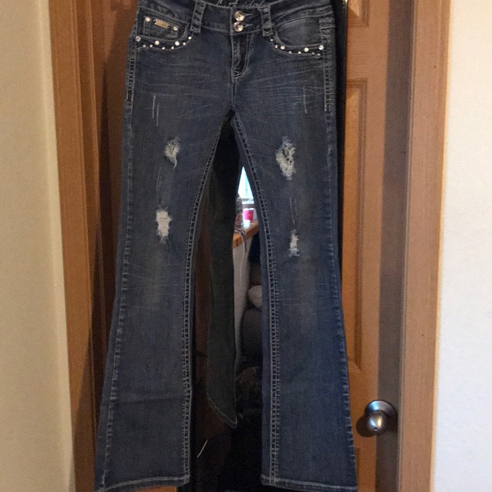LA Idol studded jeans